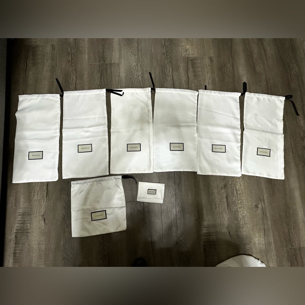 8 Gucci Dustbags